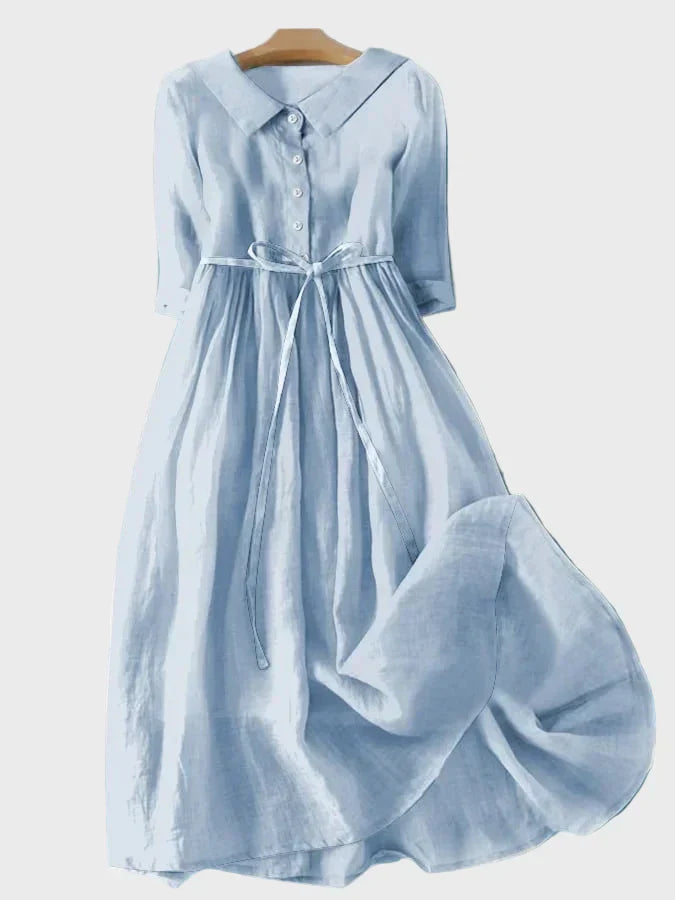 Šaty s Stylovým Límcem