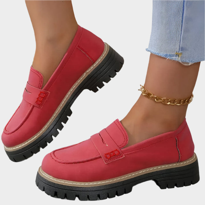 Mokasíny s tlustou podrážkou