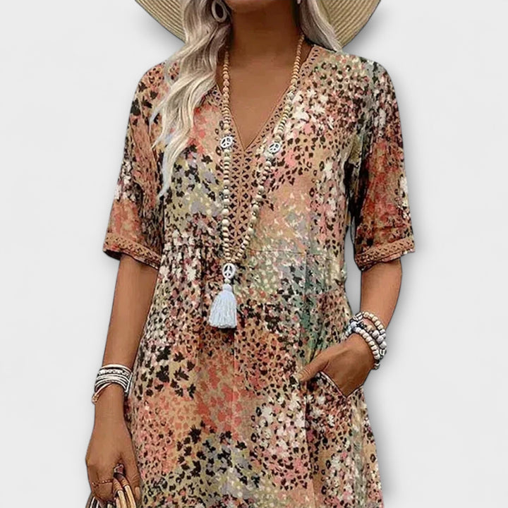 Jasmine - Živé květinové šaty