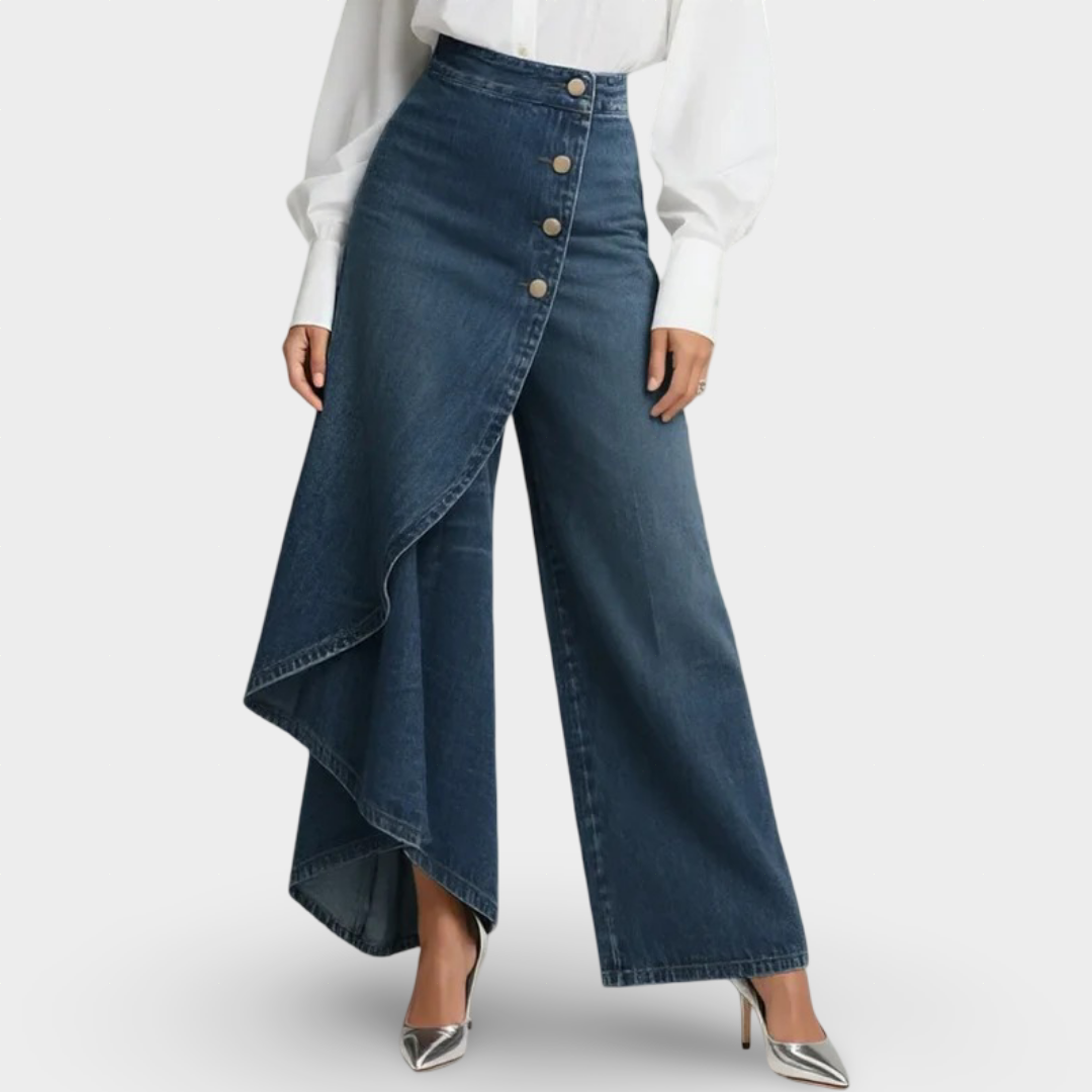 Abigail - Slim fit džíny s překrytím