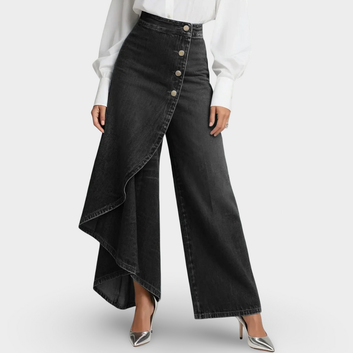 Abigail - Slim fit džíny s překrytím