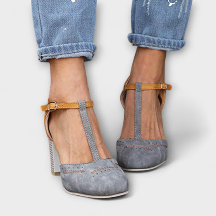 Aurora - Stylové ortopedické vysoké podpatky